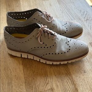 Men’s Cole Haan Zerogrand Gray wingtip Men's shoes size 12